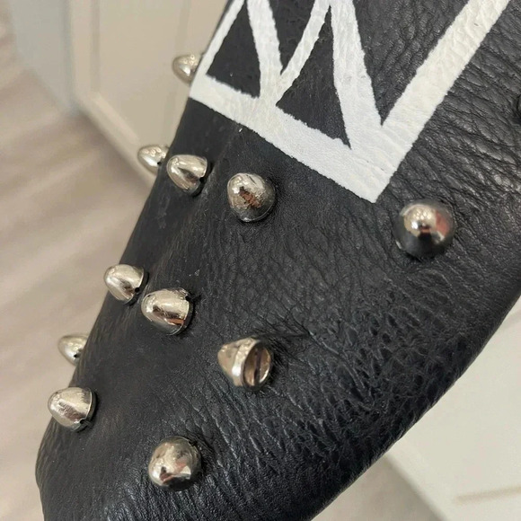 By The Nana Custom Leather Jacket Size Medium - Picture 9 of 9